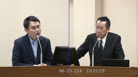 2025-06-25 09:00 第11屆 第3會期 主辦單位：外交及國防委員會 陳冠廷委員質詢封面