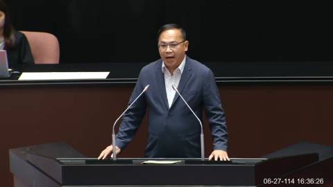 2025-06-27 09:00 第11屆 第3會期 主辦單位：院會 王義川委員質詢封面