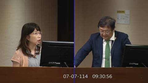 2025-07-07 09:00 第11屆 第3會期 主辦單位：社會福利及衛生環境委員會 陳昭姿委員質詢封面