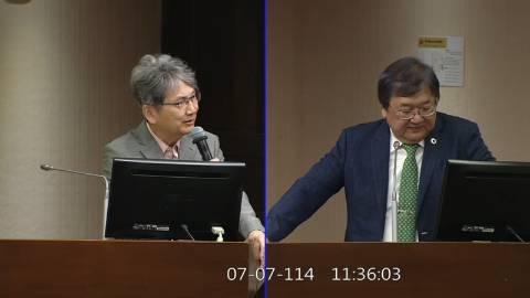 2025-07-07 09:00 第11屆 第3會期 主辦單位：社會福利及衛生環境委員會 王正旭委員質詢封面