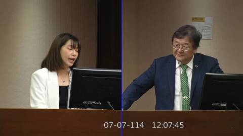 2025-07-07 09:00 第11屆 第3會期 主辦單位：社會福利及衛生環境委員會 張雅琳委員質詢封面