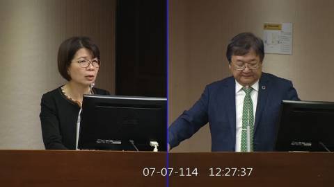 2025-07-07 09:00 第11屆 第3會期 主辦單位：社會福利及衛生環境委員會 黃秀芳委員質詢封面