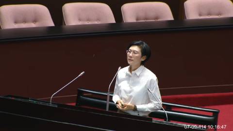 2025-07-09 09:00 第11屆 第3會期 主辦單位：全院委員會 林岱樺委員質詢封面