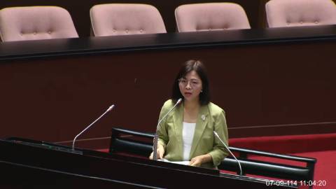 2025-07-09 09:00 第11屆 第3會期 主辦單位：全院委員會 林淑芬委員質詢封面