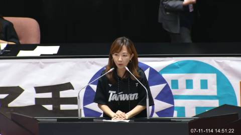 2025-07-11 09:00 第11屆 第3會期 主辦單位：院會 郭昱晴委員質詢封面
