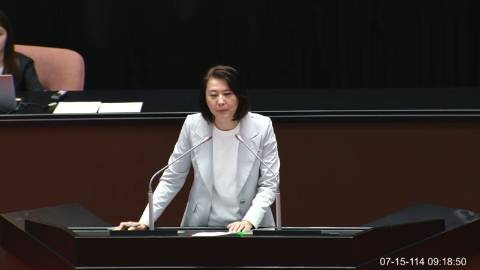 2025-07-15 09:00 第11屆 第3會期 主辦單位：院會 王鴻薇委員質詢封面