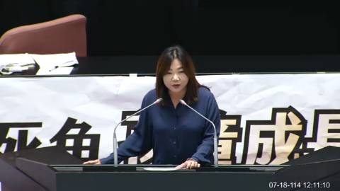 2025-07-18 09:00 第11屆 第3會期 主辦單位：院會 馬文君委員質詢封面