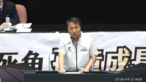 2025-07-18 09:00 第11屆 第3會期 主辦單位：院會 涂權吉委員質詢封面