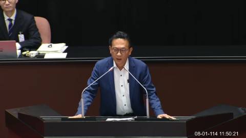 2025-08-01 09:00 第11屆 第3會期 主辦單位：院會 林俊憲委員質詢封面