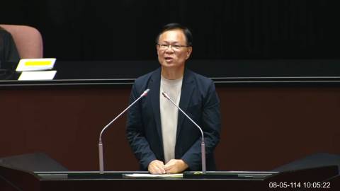 2025-08-05 09:00 第11屆 第3會期 主辦單位：院會 張啓楷委員質詢封面