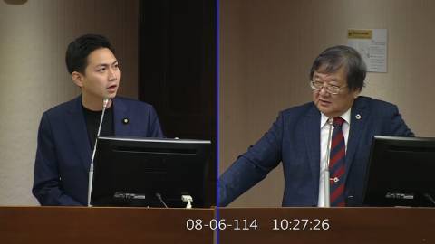 2025-08-06 09:00 第11屆 第3會期 主辦單位：社會福利及衛生環境委員會 廖偉翔委員質詢封面