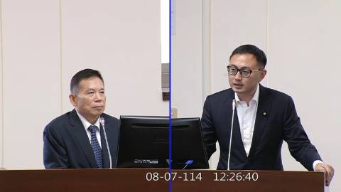 2025-08-07 09:00 第11屆 第3會期 主辦單位：經濟委員會 廖先翔委員質詢封面