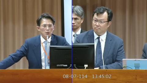 2025-08-07 09:00 第11屆 第3會期 主辦單位：教育及文化委員會 黃國昌委員質詢封面