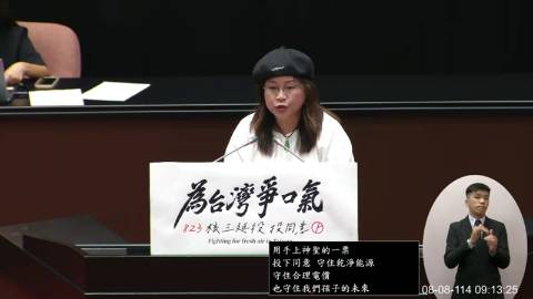 2025-08-08 09:00 第11屆 第3會期 主辦單位：院會 麥玉珍委員質詢封面