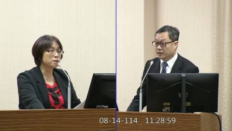 2025-08-14 09:00 第11屆 第3會期 主辦單位：外交及國防委員會 林倩綺委員質詢封面
