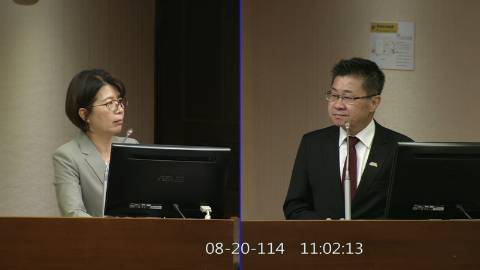 2025-08-20 09:00 第11屆 第3會期 主辦單位：社會福利及衛生環境委員會 黃秀芳委員質詢封面