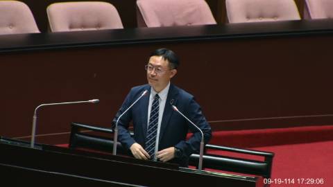 2025-09-19 15:00 第11屆 第4會期 主辦單位：全院委員會 李坤城委員質詢封面