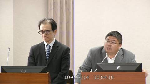 2025-10-09 09:00 第11屆 第4會期 主辦單位：司法及法制委員會 蔡易餘委員質詢封面