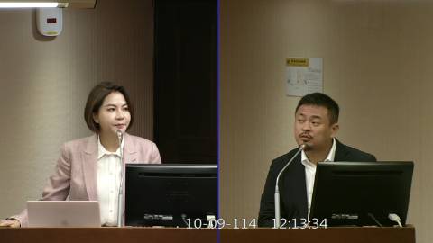 2025-10-09 09:00 第11屆 第4會期 主辦單位：社會福利及衛生環境委員會 陳菁徽委員質詢封面