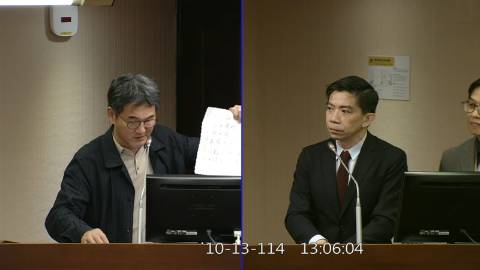 2025-10-13 09:00 第11屆 第4會期 主辦單位：社會福利及衛生環境委員會 劉建國委員質詢封面