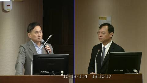 2025-10-13 09:00 第11屆 第4會期 主辦單位：社會福利及衛生環境委員會 葉元之委員質詢封面