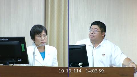 2025-10-13 09:00 第11屆 第4會期 主辦單位：內政委員會 蔡易餘委員質詢封面