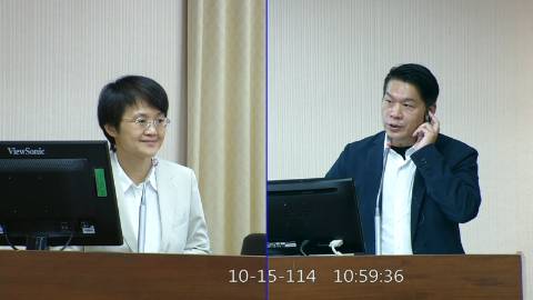 2025-10-15 09:00 第11屆 第4會期 主辦單位：內政委員會 李柏毅委員質詢封面