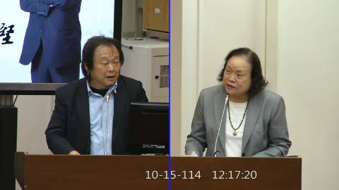 2025-10-15 09:00 第11屆 第4會期 主辦單位：財政委員會 王世堅委員質詢封面