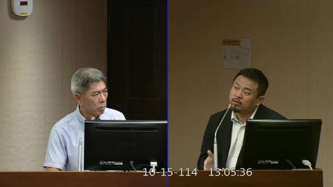 2025-10-15 09:00 第11屆 第4會期 主辦單位：社會福利及衛生環境委員會 楊曜委員質詢封面