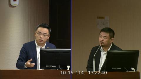 2025-10-15 09:00 第11屆 第4會期 主辦單位：社會福利及衛生環境委員會 洪孟楷委員質詢封面
