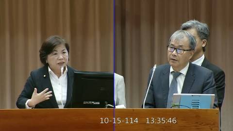 2025-10-15 09:00 第11屆 第4會期 主辦單位：教育及文化委員會 楊瓊瓔委員質詢封面