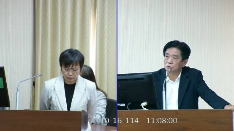 2025-10-16 09:00 第11屆 第4會期 主辦單位:內政委員會 吳琪銘委員質詢封面