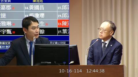 2025-10-16 09:00 第11屆 第4會期 主辦單位：交通委員會 陳冠廷委員質詢封面