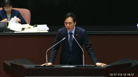 2025-10-17 09:00 第11屆 第4會期 主辦單位：院會 牛煦庭委員質詢封面