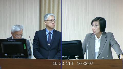 2025-10-20 09:00 第11屆 第4會期 主辦單位：內政委員會 徐欣瑩委員質詢封面