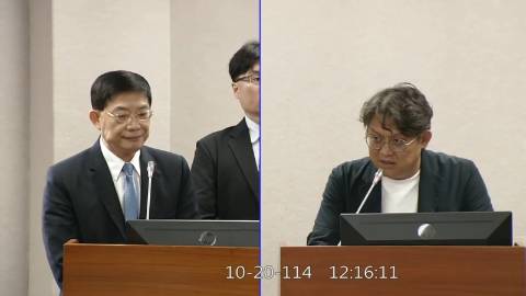 2025-10-20 09:00 第11屆 第4會期 主辦單位：司法及法制委員會 黃建賓委員質詢封面