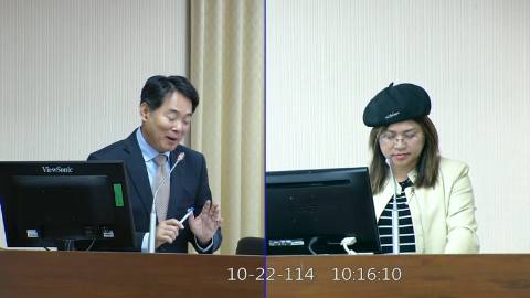 2025-10-22 09:00 第11屆 第4會期 主辦單位：內政委員會 麥玉珍委員質詢封面
