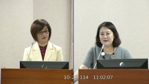 2025-10-22 09:00 第11屆 第4會期 主辦單位：司法及法制委員會 吳思瑤委員質詢封面