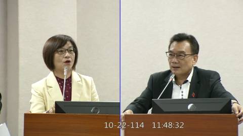 2025-10-22 09:00 第11屆 第4會期 主辦單位：司法及法制委員會 林國成委員質詢封面