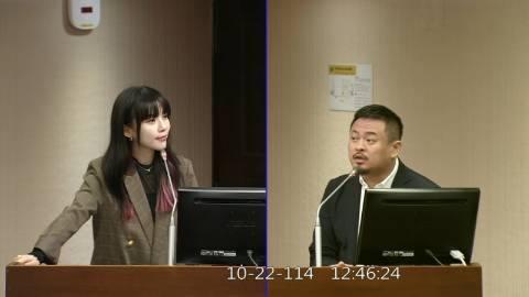 2025-10-22 09:00 第11屆 第4會期 主辦單位:社會福利及衛生環境委員會 黃捷委員質詢封面