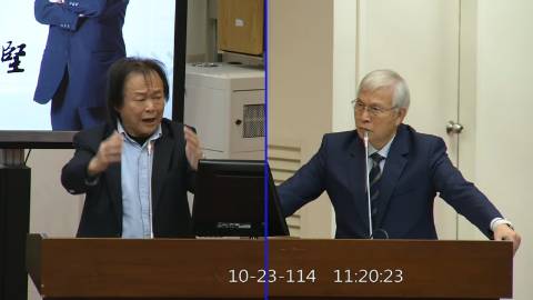2025-10-23 09:00 第11屆 第4會期 主辦單位：財政委員會 王世堅委員質詢封面