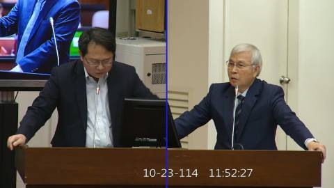 2025-10-23 09:00 第11屆 第4會期 主辦單位：財政委員會 邱志偉委員質詢封面