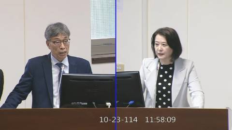 2025-10-23 09:00 第11屆 第4會期 主辦單位：經濟委員會 王鴻薇委員質詢封面