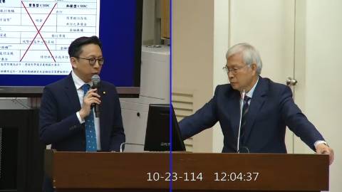 2025-10-23 09:00 第11屆 第4會期 主辦單位：財政委員會 葛如鈞委員質詢封面