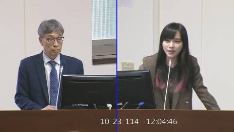 2025-10-23 09:00 第11屆 第4會期 主辦單位：經濟委員會 黃捷委員質詢封面
