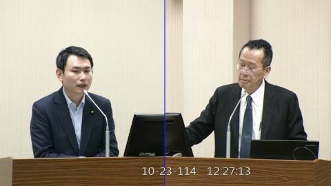 2025-10-23 09:00 第11屆 第4會期 主辦單位：外交及國防委員會 陳冠廷委員質詢封面