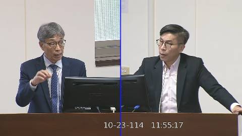2025-10-23 09:00 第11屆 第4會期 主辦單位：經濟委員會 鍾佳濱委員質詢封面