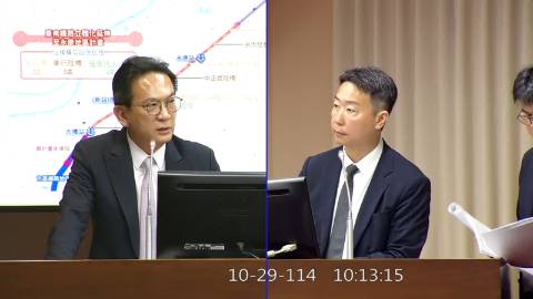 2025-10-29 09:00 第11屆 第4會期 主辦單位:交通委員會 林俊憲委員質詢封面