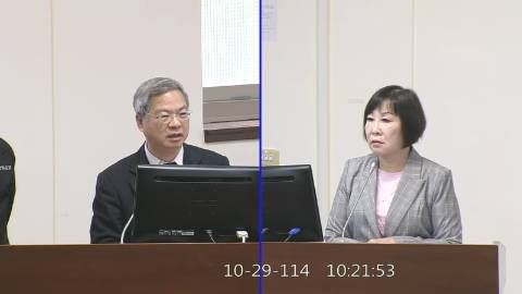 2025-10-29 09:00 第11屆 第4會期 主辦單位：經濟委員會 呂玉玲委員質詢封面