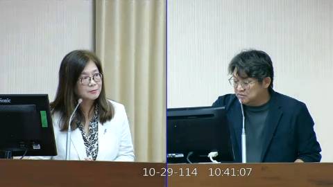 2025-10-29 09:00 第11屆 第4會期 主辦單位：內政委員會 黃建賓委員質詢封面